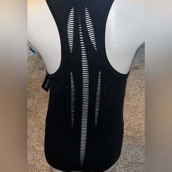 Victoria Secret Sport Seamless Tank Top Slim Fit Racerback Cutout Top NWT L $59 - Picture 4 of 13